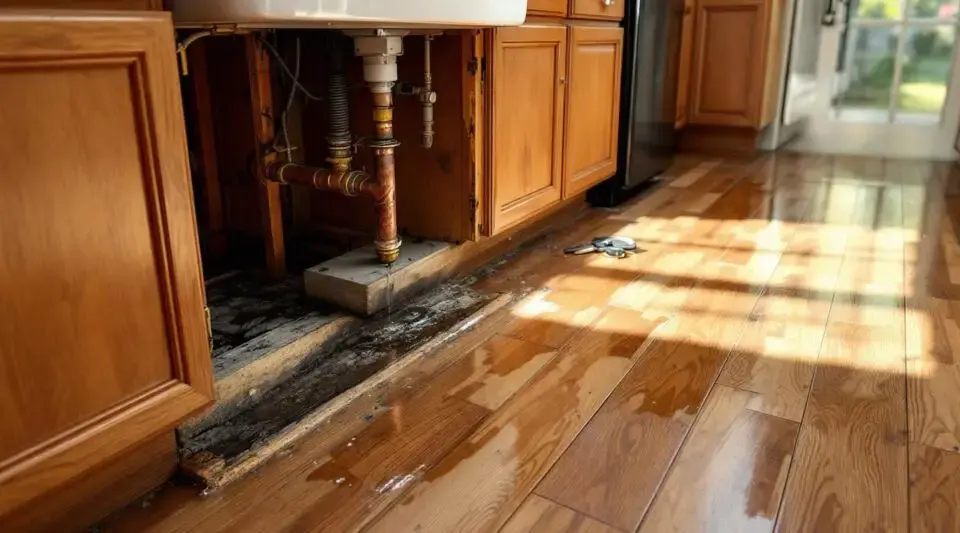 Kitchen Leak Damage Repair Westminster